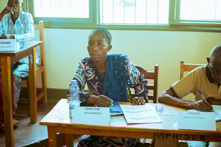 Christine, veldwerker Mamas for Africa