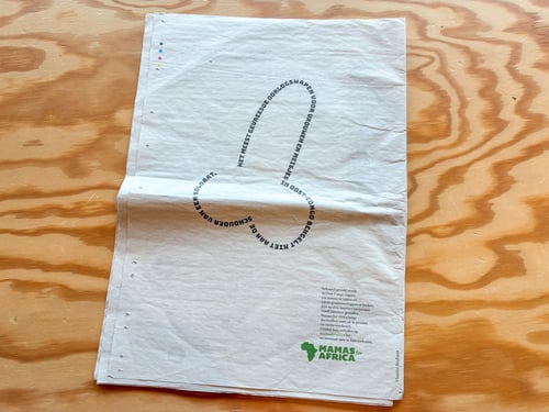 Advertentie De Standaard Solidariteitsprijs