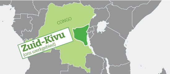 Map Zuid-Kivu